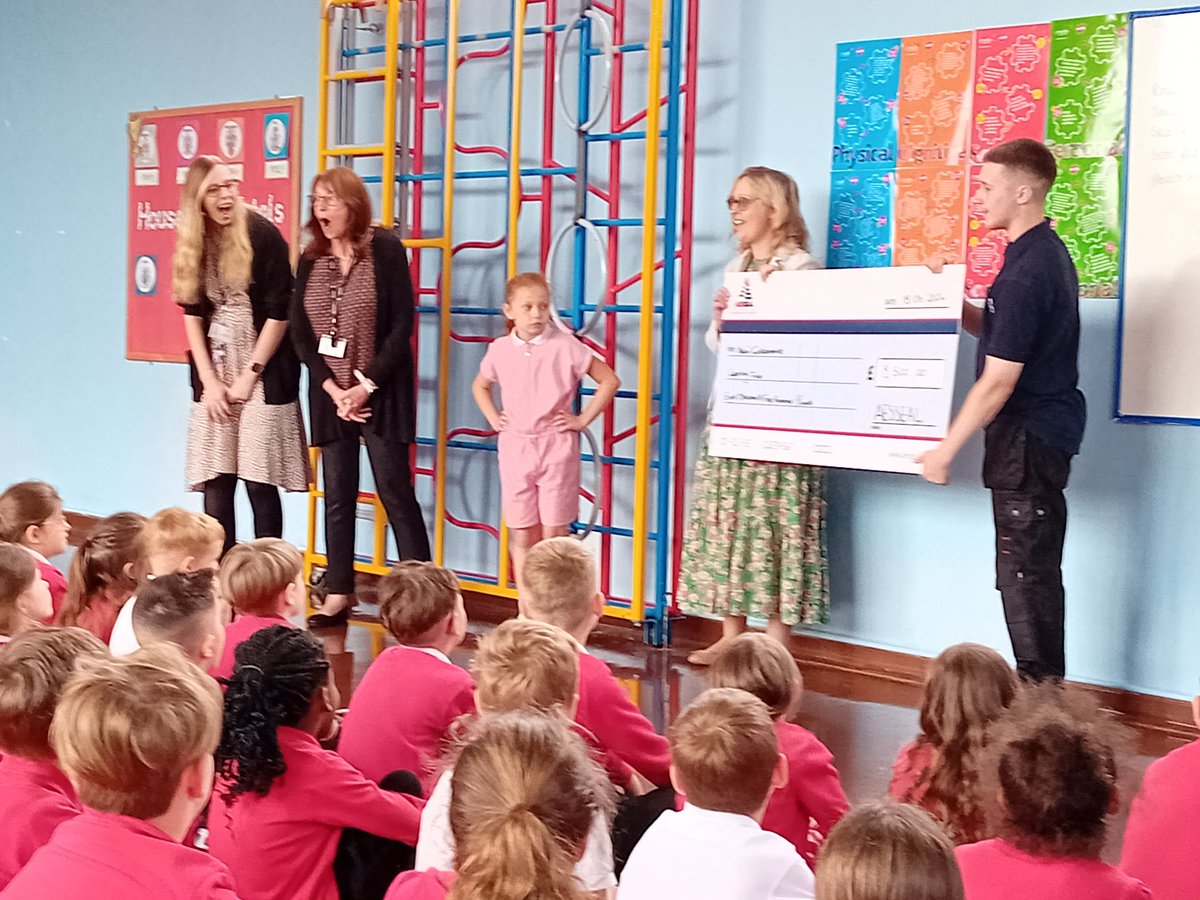 It has been an incredible day <a href="/RedscopeSchool/">Redscope School</a>. With the takings from our Saturday summer fair, previous fundraising and an amazingly kind donation from <a href="/AESSEALplc/">AESSEAL Mechanical Seals</a>, we have raised enough for our KS1 and KS2 trim trails! Thank you for all of your support!