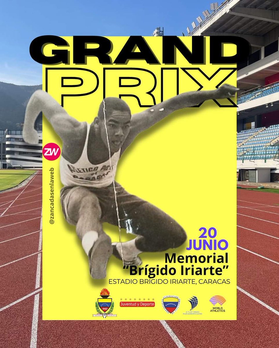 El atletismo vuelve a su estadio Brigido Iriarte 🤩
Esta semana se celebrarán 2 Gran prix 19 y 20  los invito a tod@s a pasar una tarde llena de atletismo y a compartir con todos nosotros.

La entrada es totalmente gratis 😉😊

💢 Mañana las pruebas inician a partir de las 4.00pm