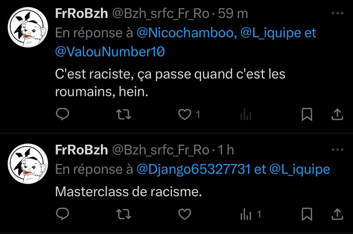 Pas de doute, ns sommes bien de retour. Et bizarrement, certaines choses ne ns avaient pas manqué…
Alors non, ns ne sommes pas racistes, on se moque d’absolument tt le monde, des Belges, des Portugais, des Roumains, des Norvegiens et même et surtout… des Français ! Bref bisou