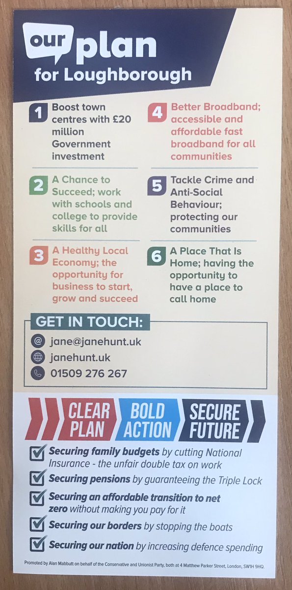 Rupert_Matthews's tweet photo. This evening I’ve been delivering leaflets for the great @JaneMHunt, who’s been delivering as a great Local Champion for Loughborough constituency and deserves your support in 4 July. 
#VoteConservative @LboroTories @CBCtory https://t.co/gEWubZq5ge