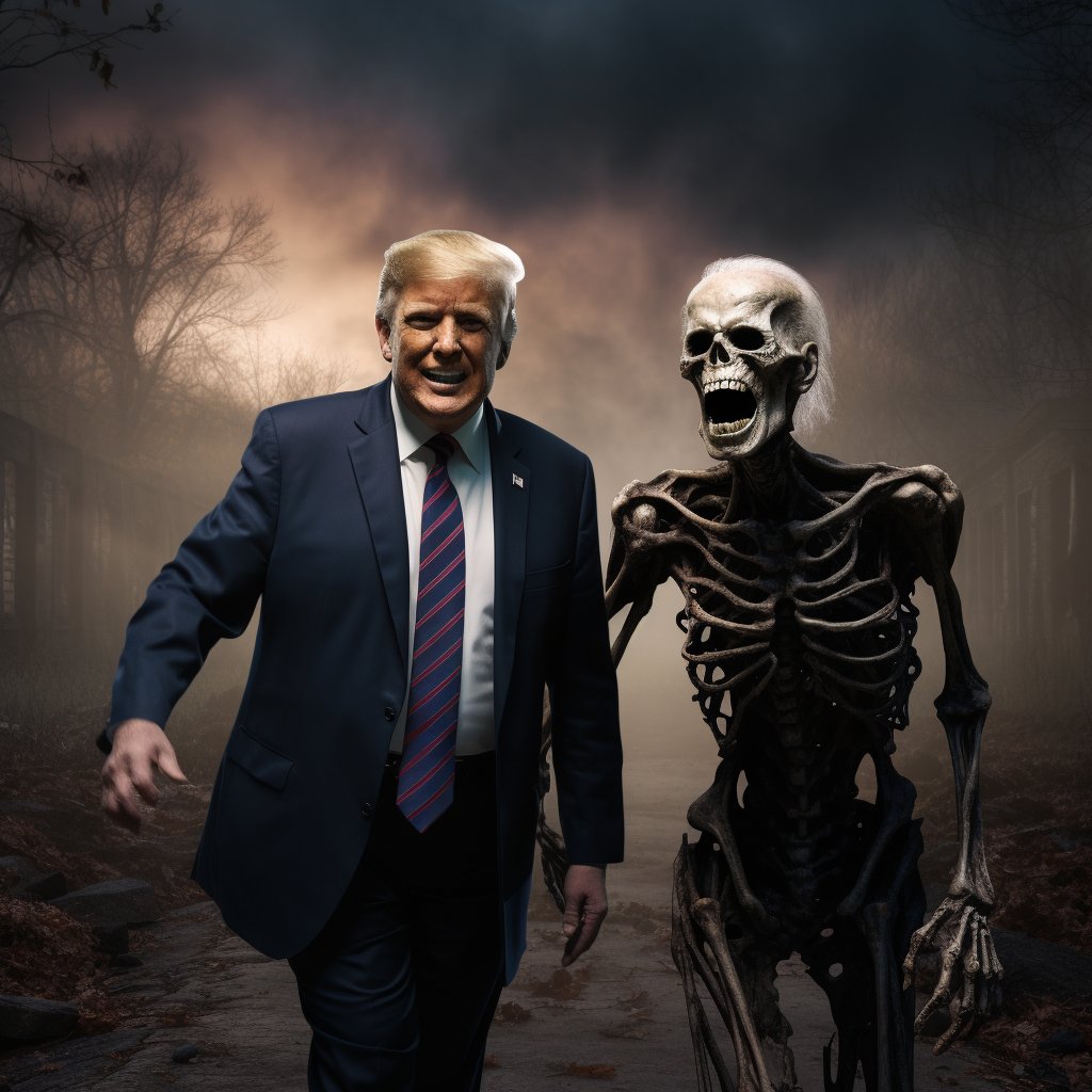 Colinofthenorth's tweet photo. meanwhile ... #Trump24 #biden24 https://t.co/Qrdyh4fJ07