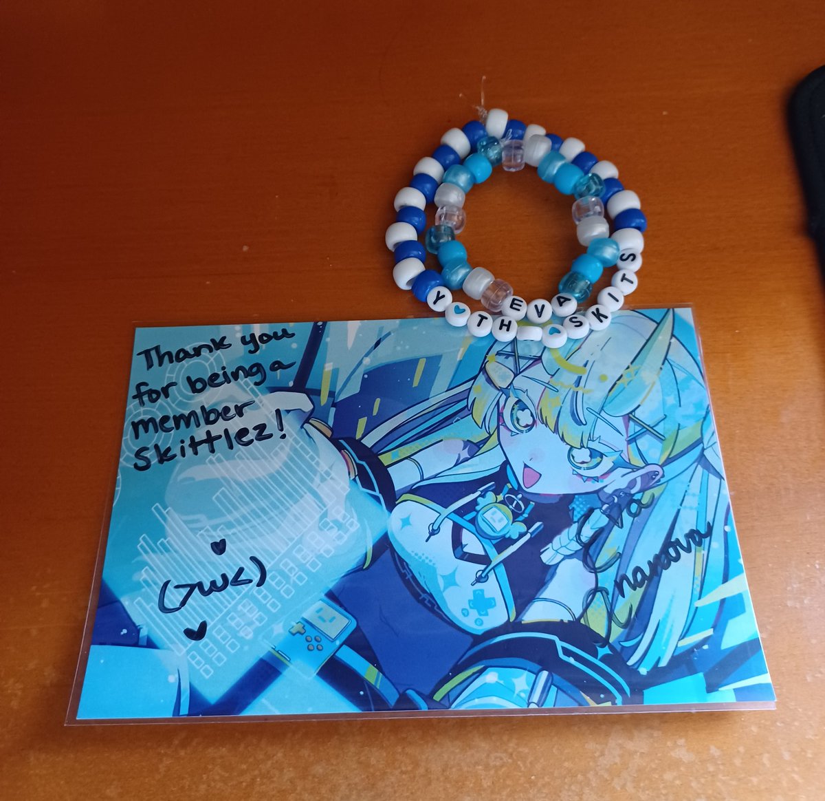 Skittlez11122's tweet photo. @EvaAnanova Already got it framed too! #EvaMail https://t.co/wLAMdbb9O4