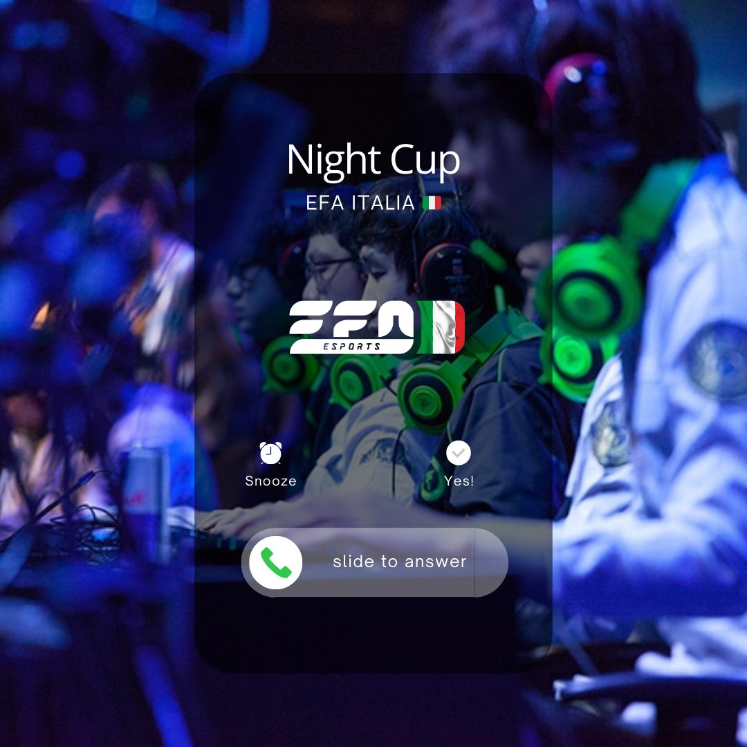 Efa federation Italia (@efaitaliareal) on Twitter photo *NIGHT CUP BY EFA ITALIA* ๐ฎ๐น / NextGen (PS5-XBOX X/S-PC)
Ogni sera un torneo a Tema, per far divertire tutti i Team e vivere un esperienza unica.
Ci saranno sia Tornei Free che Tornei a Pagamento con Premi.
chat.whatsapp.com/IuatAs9EBRn9BPโฆ
<a href="/EfaEsports/">EFA ESports</a> <a href="/ProClubRTutto/">RTutto ๐</a>
#fc24 #proclubs *NIGHT CUP BY EFA ITALIA* ๐ฎ๐น / NextGen (PS5-XBOX X/S-PC)
Ogni sera un torneo a Tema, per far divertire tutti i Team e vivere un esperienza unica.
Ci saranno sia Tornei Free che Tornei a Pagamento con Premi.
chat.whatsapp.com/IuatAs9EBRn9BPโฆ
<a href="/EfaEsports/">EFA ESports</a> <a href="/ProClubRTutto/">RTutto ๐</a>
#fc24 #proclubs