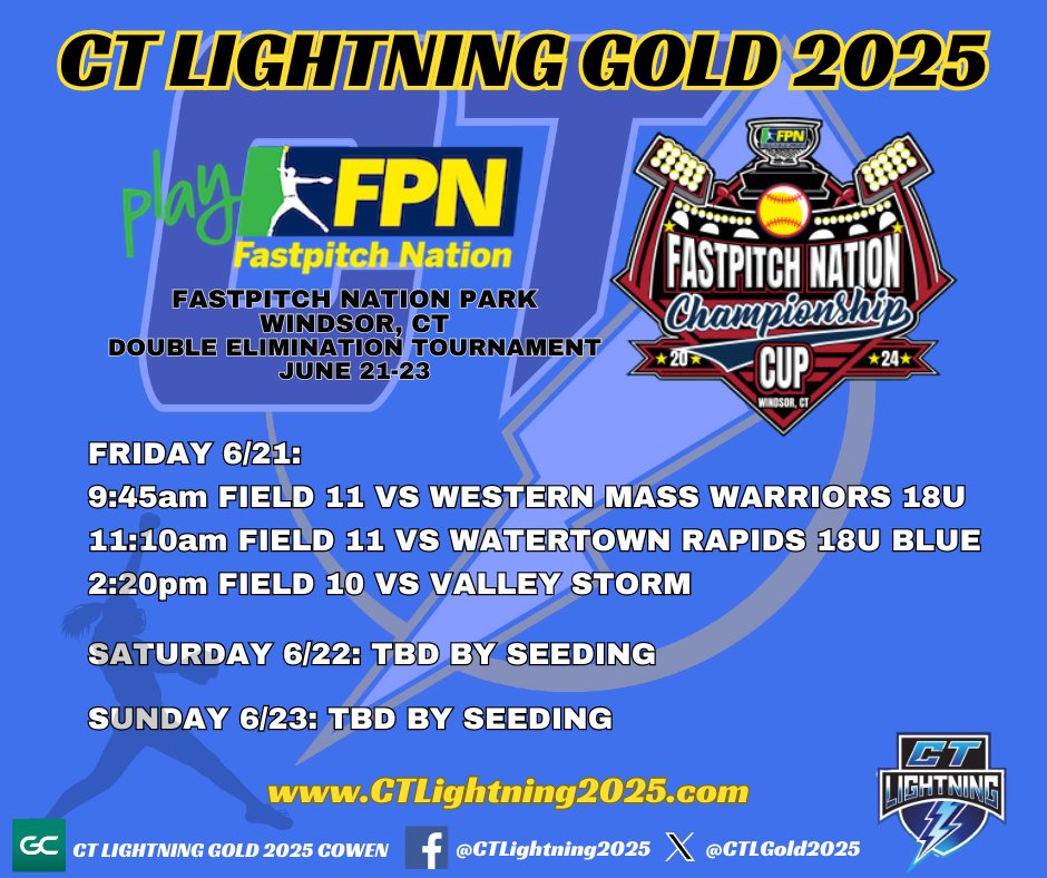 CT Lightning Gold 2025 - Cowen (@ctlgold2025) on Twitter photo 
