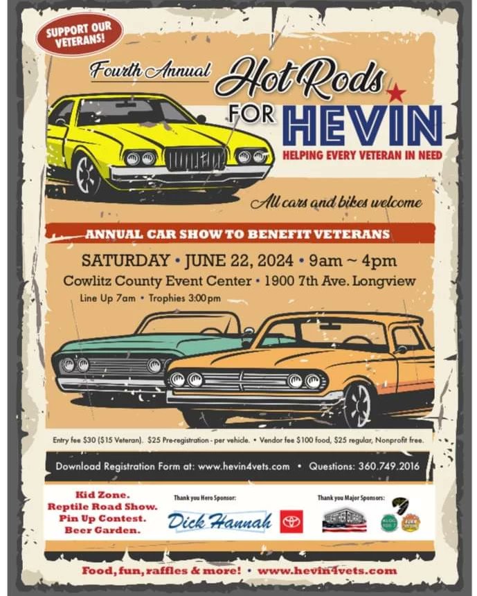 LauraMBaird's tweet photo. Want to support #veterans ?? Want to meet me? 😘 If you're in #longviewwa Sat, 6/22, come to this event 🌟 Hot rods, food, fun, and so much more! Details at my website 🇺🇸 https://t.co/gQC7jPQ159 #AuthorPromo https://t.co/qUbYXSA5u1