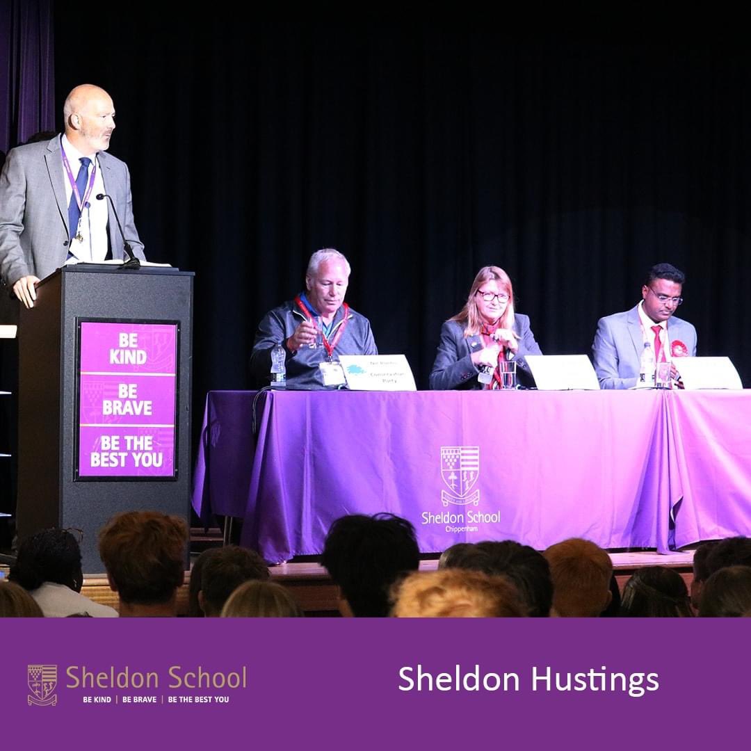 peterlynch11's tweet image. Another great week at Sheldon School, Chippenham Games, A Hustings event and handing out new prefect ties to Year 10 students.