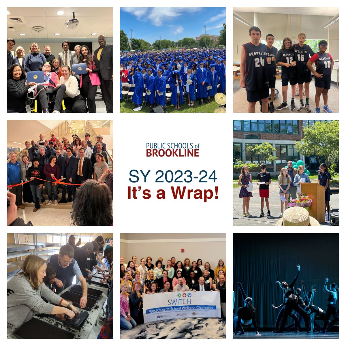 And it's a wrap! We thank our students, families, teachers and staff for another successful school year. We look forward to seeing you all again in September. Until then, have a wonderful summer!