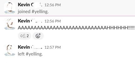 God tier slack engagement today 💀💀💀💀