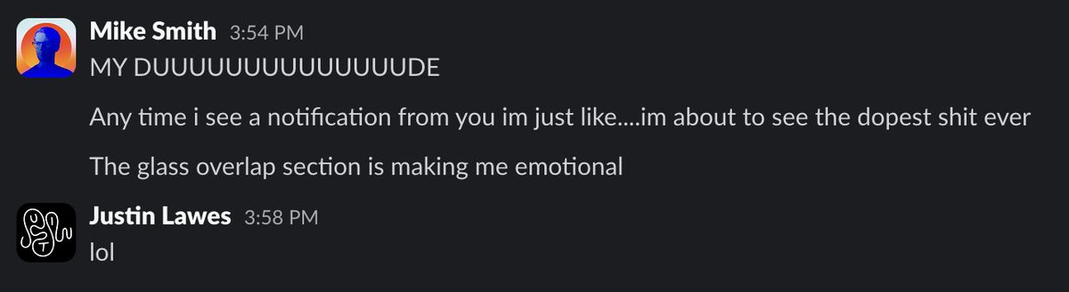 We got a new one coming for ya. Feeling the same way I felt the first time we saw the perplexity logo spinning. cc: <a href="/JustinLawes/">Justin Lawes</a>