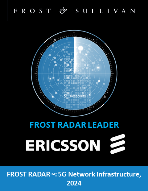 EricssonNA's tweet photo. #DYK? @ericsson currently powers over 160 live #5G networks across the world, which is the highest level that @Frost_Sullivan's #FrostRadar™ has seen publicly reported. 🚀

📄 Download our market report to learn more: https://t.co/39fVb7991p https://t.co/mYOpYdtyfK