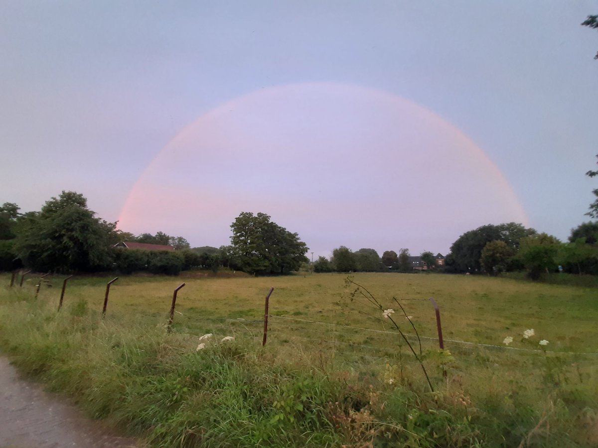 #wageningen  tijd: 21.55 zo wordt zo'n dag toch nog mooi afgesloten