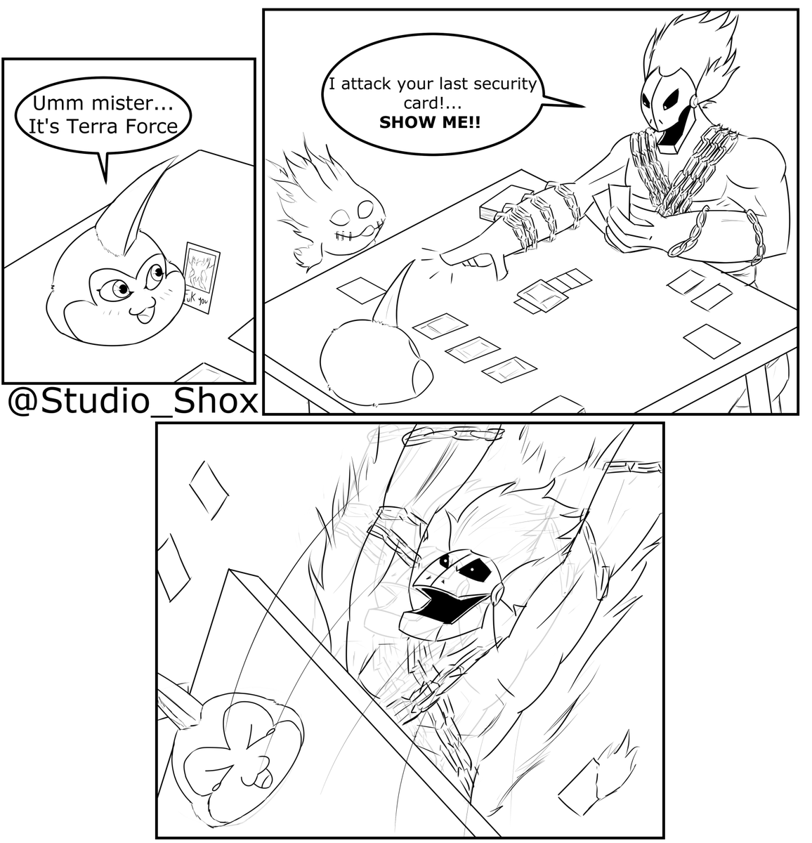 Studio_Shox's tweet photo. Repost old comic
#digimoncard https://t.co/kLXYCRqg6h