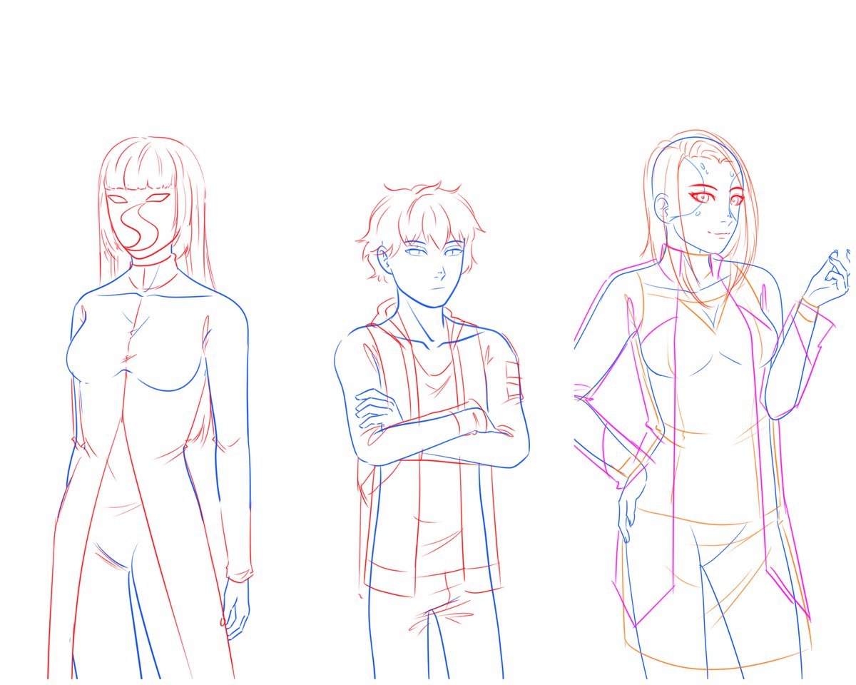 byaku_to_kuro's tweet photo. Project Nihilum: Zero
Some characters for act 2~ Can't wait to find out who will be your most AND least favourite~
And ofc, they will need a voice too~
#projectnihilumzero #visualnovel #gamedevelopment #renpy https://t.co/bEdN9HKAVR