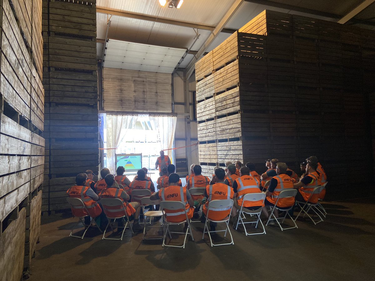 Absolutely brilliant morning for the Suffolk NFU Health and Safety Event kindly hosted by James Foskett. We had a brilliant turn out of 120 members who left remembering how unsafe our industry can be and the role they play in making it safer. <a href="/NFUtweets/">National Farmers' Union</a> <a href="/nfueast/">NFU East</a>
