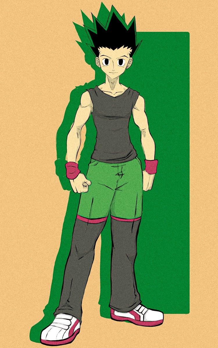 My take on Gon Freecs from #HxH 

#manga #anime #fanart