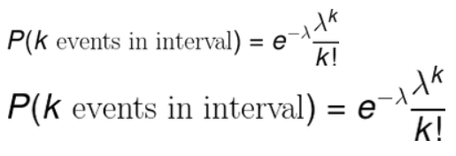 datasourceAI's tweet photo. Poisson Distribution: Useful for modeling the probability of a given number of events happening in a fixed interval. Perfect for count-based data! 🔢 #PoissonDistribution https://t.co/geP9nF0CIn