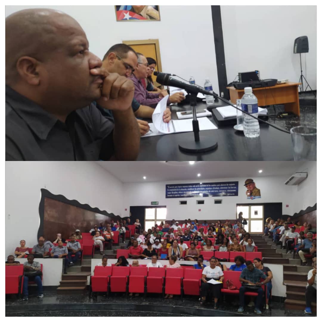 Intercambiamos con cuadros políticos, administrativos, directores de Empresas, secretarios de núcleos y factores del barrio, en el municipio Marianao, donde evaluamos los resultados en la atención a la batalla ideológica y económica del territorio.
#LaHabanaViveEnMí