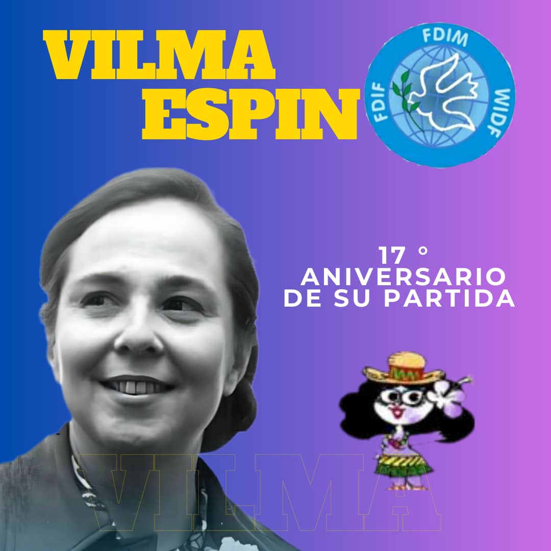 #VilmaVive 
<a href="/TeresaBoue/">@SecGFMC</a> 
<a href="/DiazCanelB/">Miguel Díaz-Canel Bermúdez</a> 
<a href="/PresidenciaCuba/">Presidencia Cuba 🇨🇺</a> 
<a href="/OsmaydaFMC/">OsmaydaFMC🇨🇺</a> 
<a href="/fdim_/">FDIM WIDF</a>