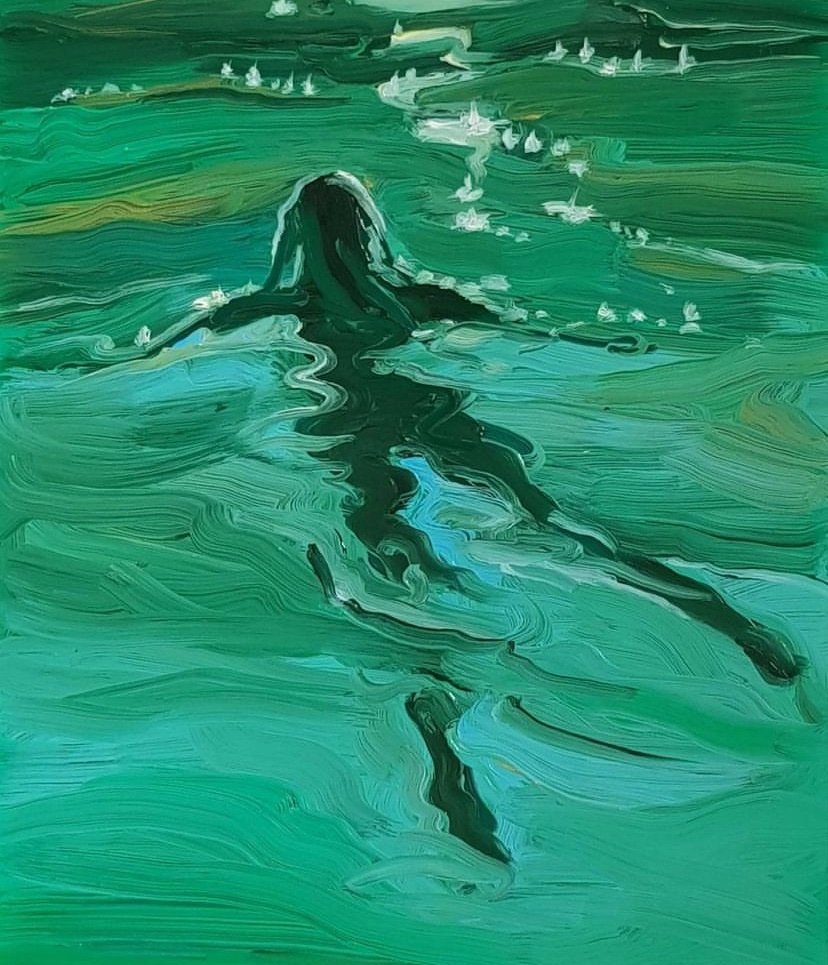 AcademiaAesthe1's tweet photo. Alice Brasser, Netherlands
(1965-)

Swim (2022) https://t.co/5zlbXHJv19