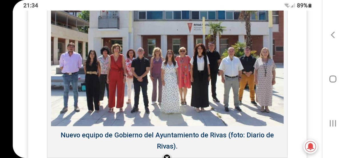 Un año ya de legislatura en el que <a href="/IURIVAS/">IU Rivas 🔻</a> <a href="/Mas_Rivas_/">Más Madrid Rivas</a> y <a href="/equorivas/">Verdes Equo Rivas</a>, junto a las compañeras y compañeros de <a href="/psoerivas/">PSOE Rivas-Vaciamadrid</a>, están dejando lo mejor de su esfuerzo para desarrollar el acuerdo de gobierno, con el objetivo prioritario de mejorar la ciudad y la vida de su ciudadanía.