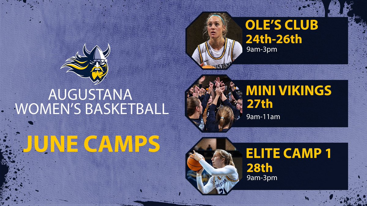 Camps are coming in hot🔥

Sign up today!⏩🔗 bit.ly/3HZhqsb

P.S. More camps to come in Aug🤫