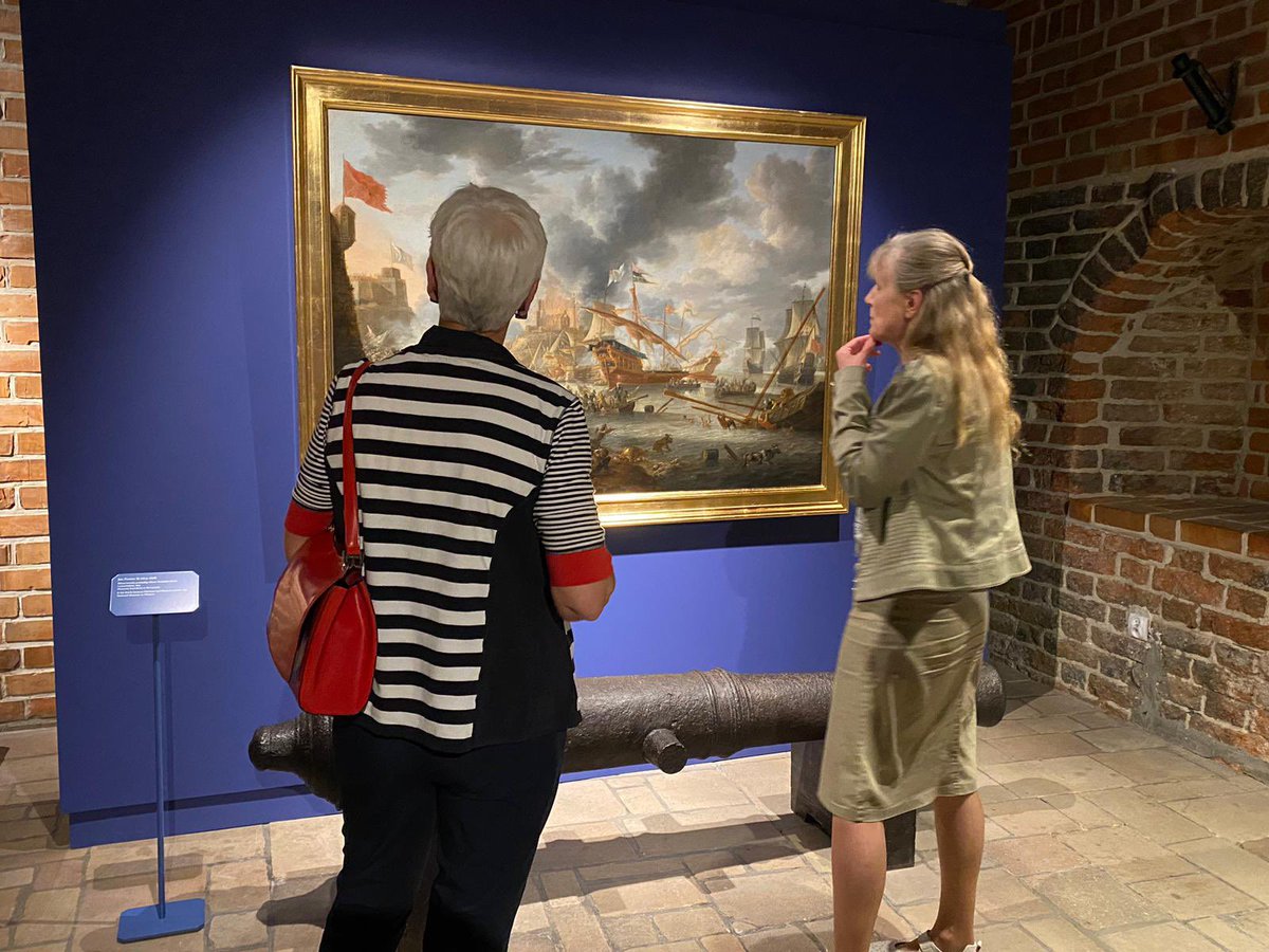 Unique exhibition of 🇳🇱 masters in the National Maritime Museum in <a href="/gdansk/">Miasto Gdańsk</a> . First time 🇵🇱public can enjoy such a vast collection of Dutch maritime paintings.