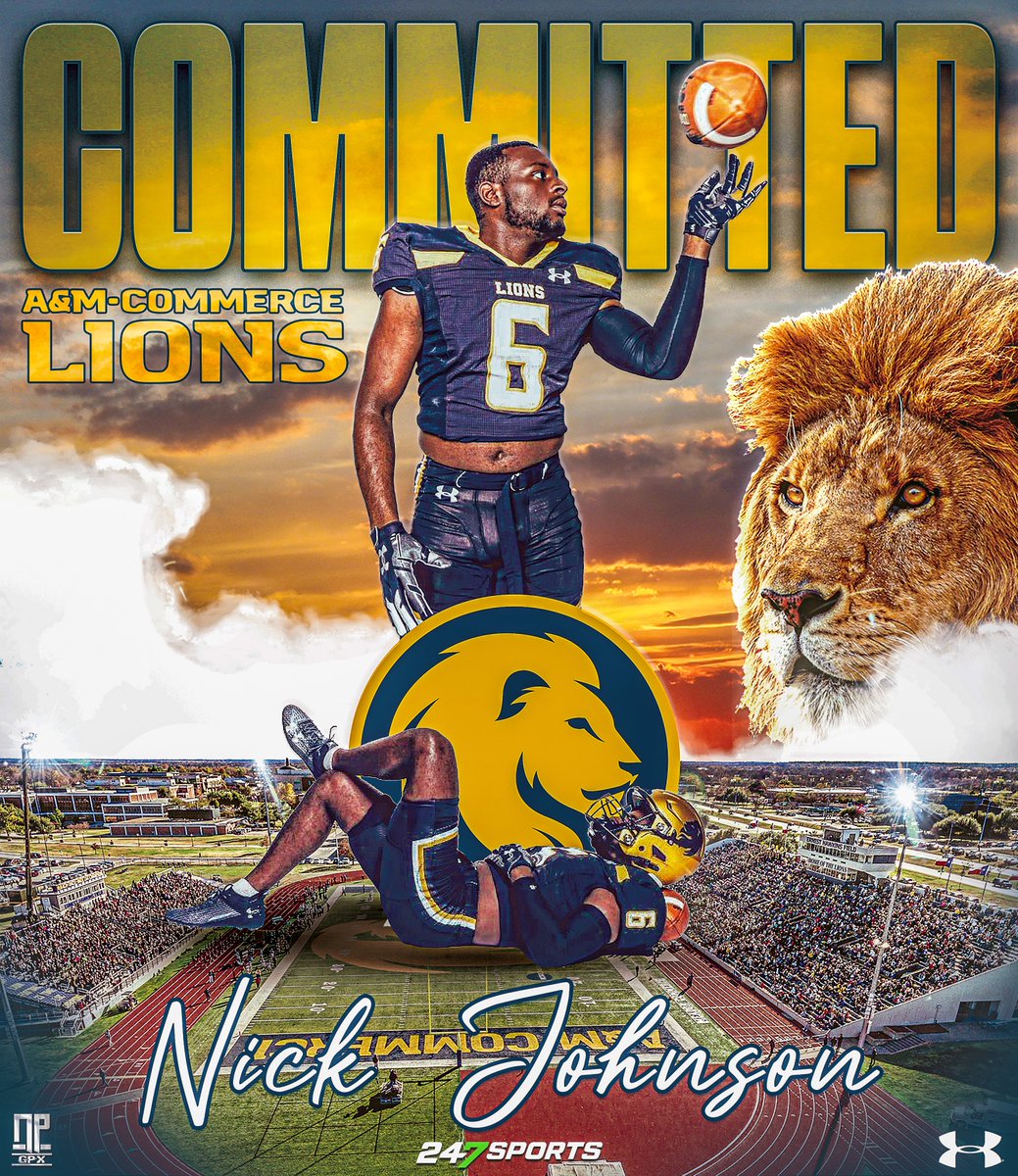 Nick Johnson (<a href="/_N1ck12/">Nick Johnson</a>), a wide receiver from Idaho State University commits to Texas A&amp;M - Commerce in Commerce, Texas! 🦁