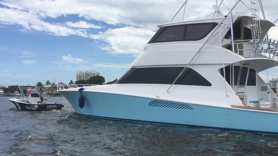 Boat Towing service Fort Lauderdale. #downritemarine