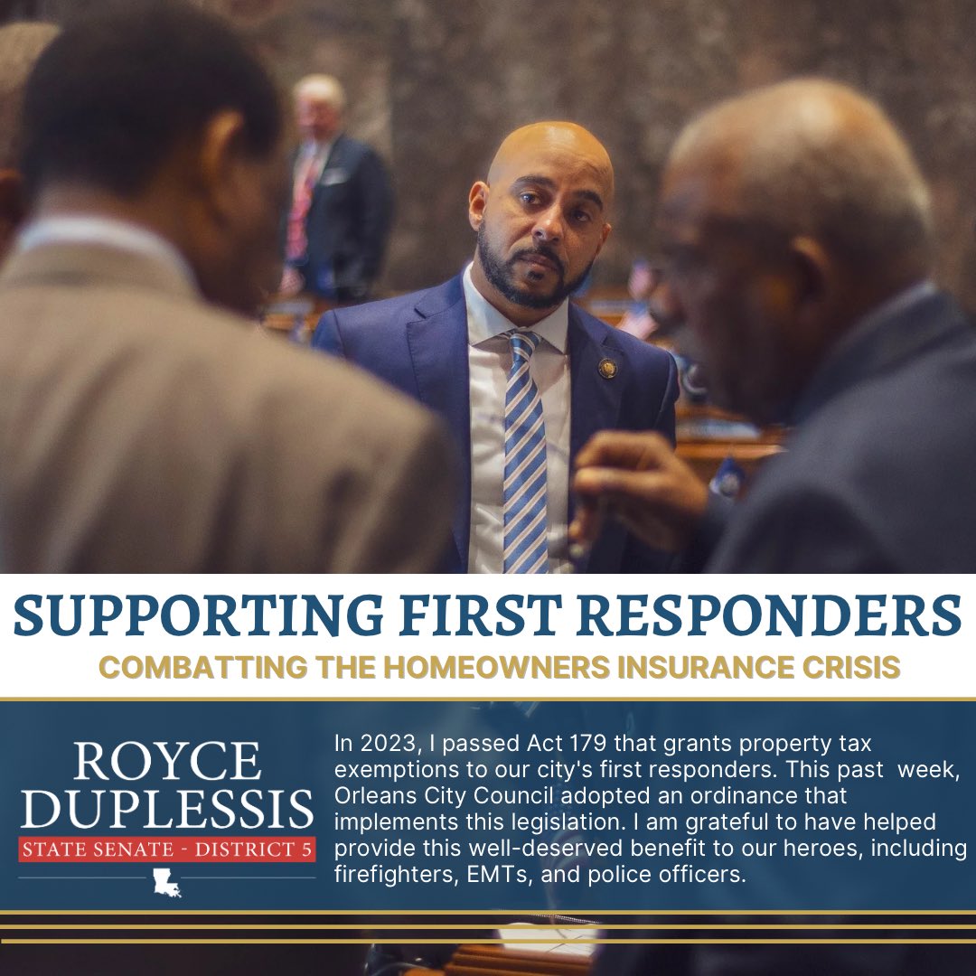 Royce Duplessis on X: &ldquo;🧵Great news for first responders in New 