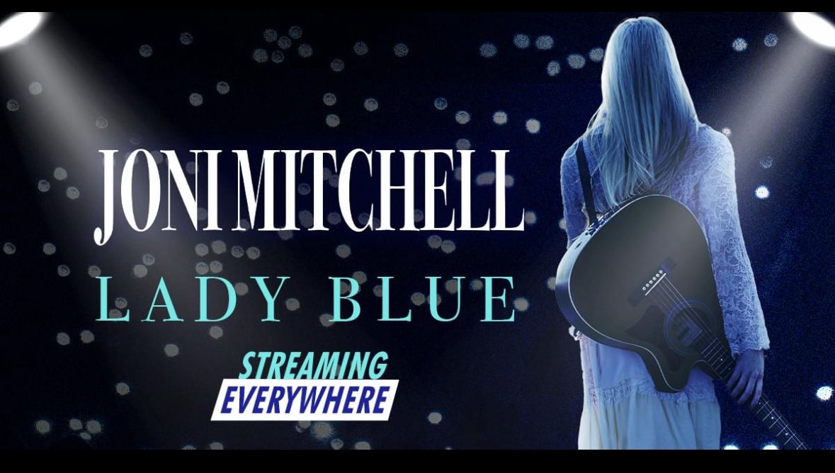 JONI MITCHELL: LADY BLUE has just dropped everywhere in the US! 🇺🇸