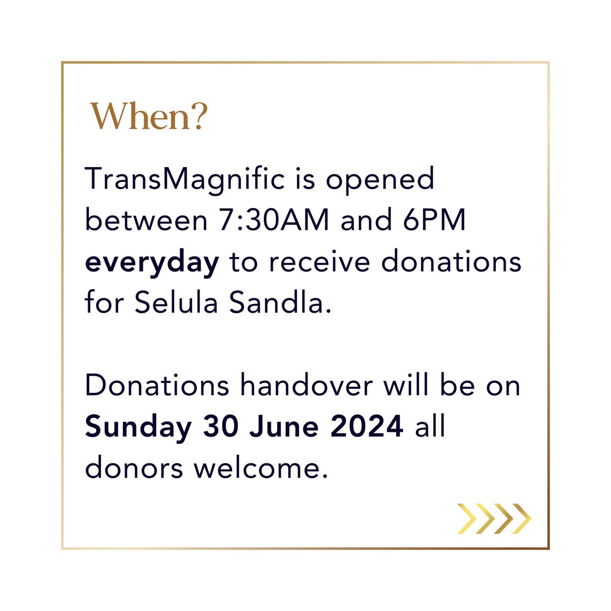 TransMagnific's tweet image. WINTER DRIVE FOR A WORTHY CAUSE: The Magnific team is donating pre-loved children’s clothes to SelulaSandla, an orphanage in Mbabane. 

We would love for you to be a part of making a difference. You can drop off your gift in the box at TransMagnific, quick and easy till 30 June.