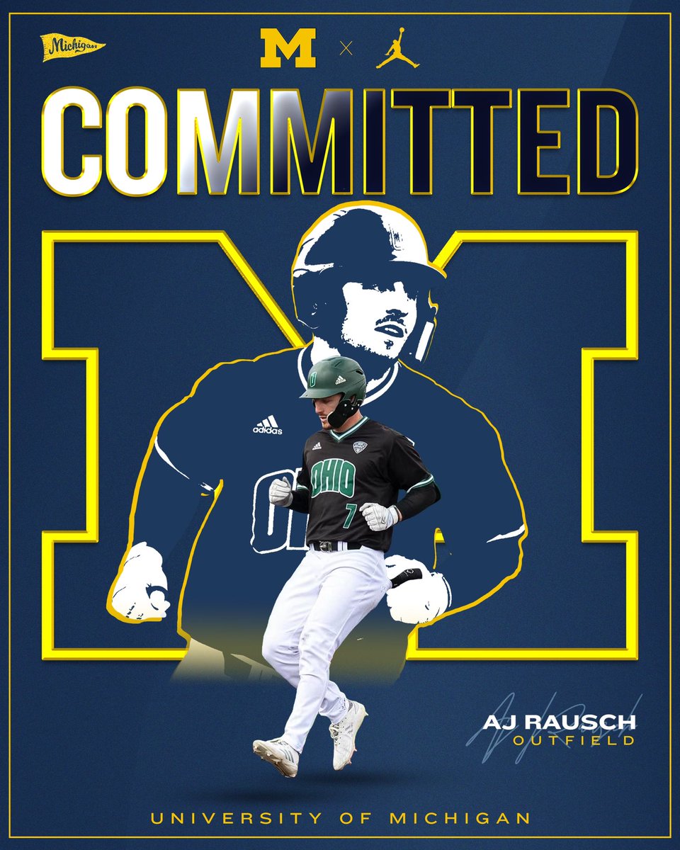 I am excited to announce I will be playing at the University of Michigan for my last year of eligibility! #GoBlue 〽️