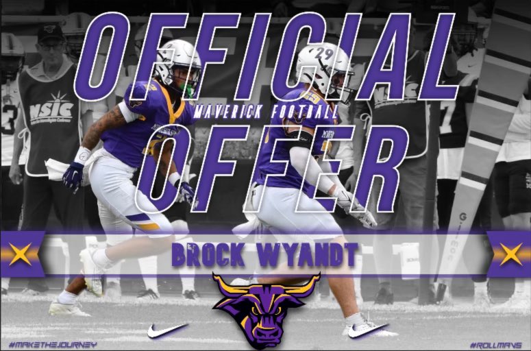 BrockWyandt's tweet image. After a great call with @Todd_Taylor28 I’m excited to receive an offer from @MinnStFootball!
@CoachSchlichte @CoachMPete @CoachIsaiahR @OJW_Scouting @PrepRedzoneMN @FHS_tigersfb