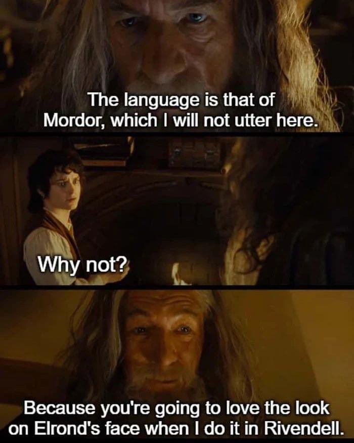Lord of the Rings Memes tweet media