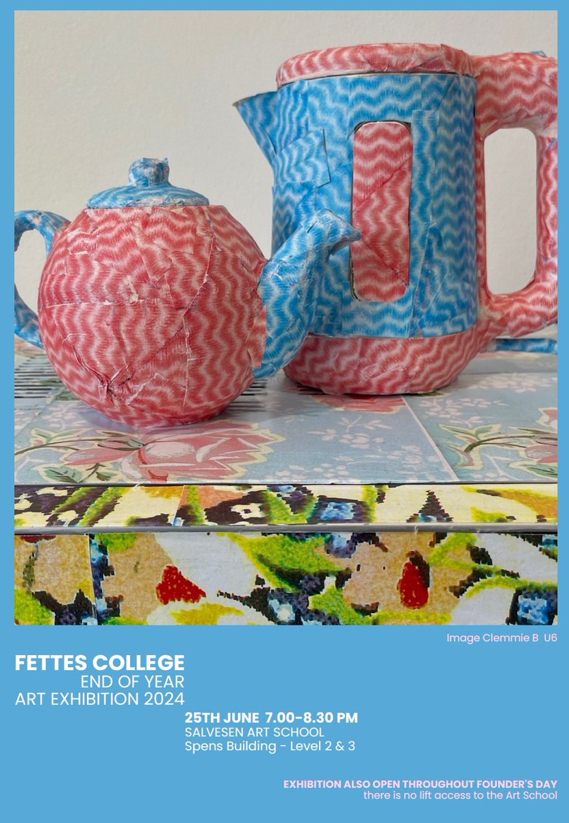 End of Year Art Exhibition one week today!