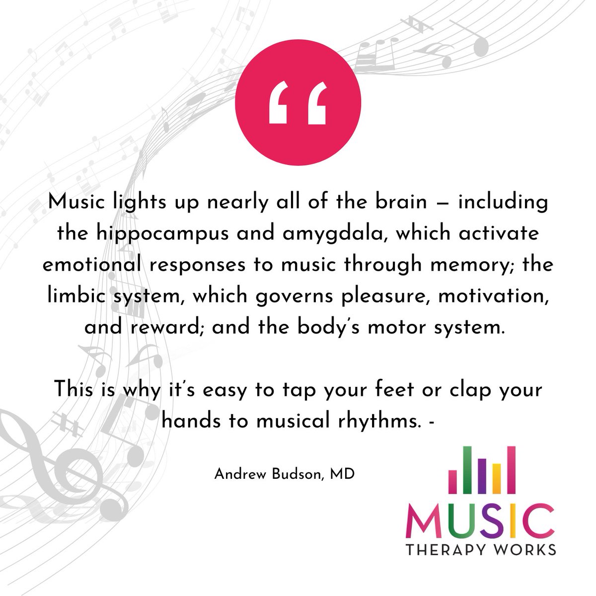 Music's influence on the brain is profound, engaging numerous areas responsible for emotion, memory, and motor control. This intricate interplay can explain why music has such a strong impact on our emotional and physical states. #MusicTherapy