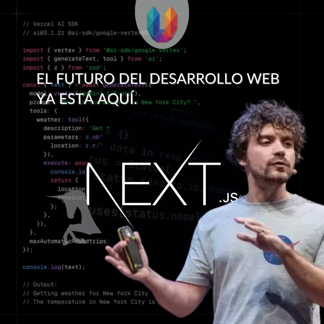 growuphr's tweet image. 🔥🚀 Descubre el Poder de Next.JS en este nuevo #GrowUPTech! 🚀🔥

¿Sabías qué #NextJS es un framework creado por una empresa &quot;Unicornio&quot; #argentina para el mundo? 🌎✨ #Vercel fundada por su CEO Guillermo Rauch ha revolucionado la forma de construir aplicaciones web con Next.js