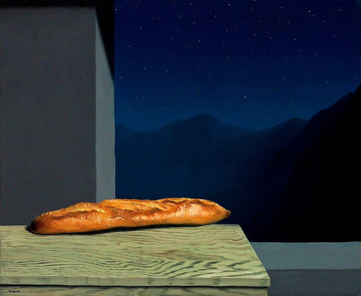 ルネ・マグリット （Rene Magritte、1898-1967） 『未来』 （The Future）