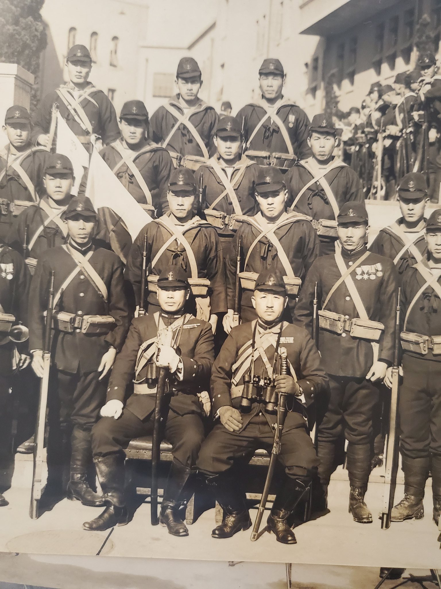 安達オースティン『日本軍フォトアーカイブ』『海軍陸戦隊史保存