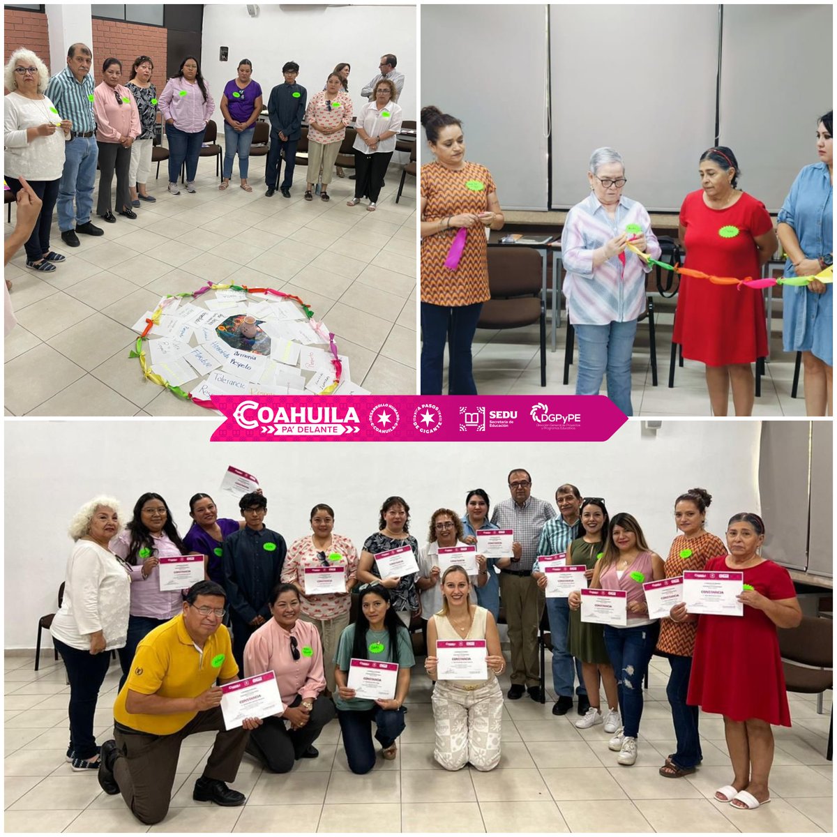 #PASD concluye Taller Fortalecimiento e Integración de equipos de Trabajo, para la #DAyRH, Tema: Motivación y trabajo en Equipo. <a href="/manolojim/">Manolo Jiménez Salinas</a> <a href="/GobDeCoahuila/">Gobierno de Coahuila</a> <a href="/SEducacionCoah/">Educación Coahuila</a> <a href="/EmanuelGarzaF/">E Garza Fishburn</a> <a href="/jsalcidop/">jorge Alberto Salcido Portillo</a> <a href="/josesadeleon/">maria jose</a> <a href="/LucyGtz18/">Lucy Gtz</a>