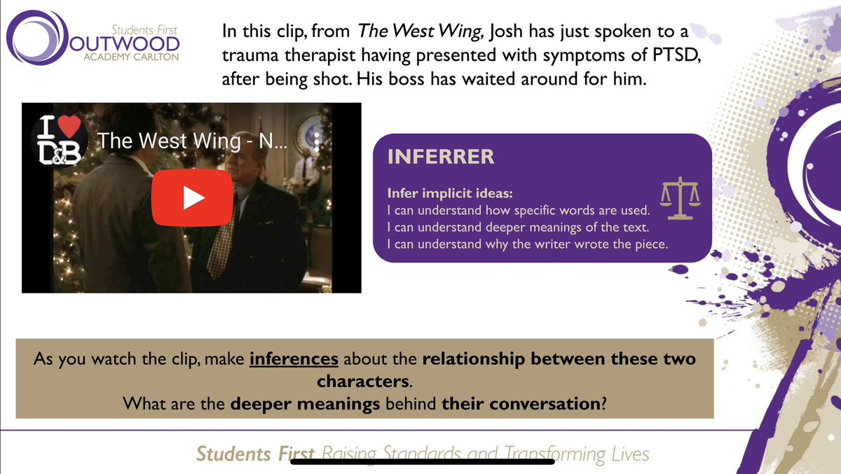 OACarlton's tweet image. Tonight's #CPD session revisited
our approach to asking questions, whilst considering how vital "clear and precise instructions" are.
Staff have continually embraced the message we started with in September: "Things done well can always be done better".
#TransformativeTeaching