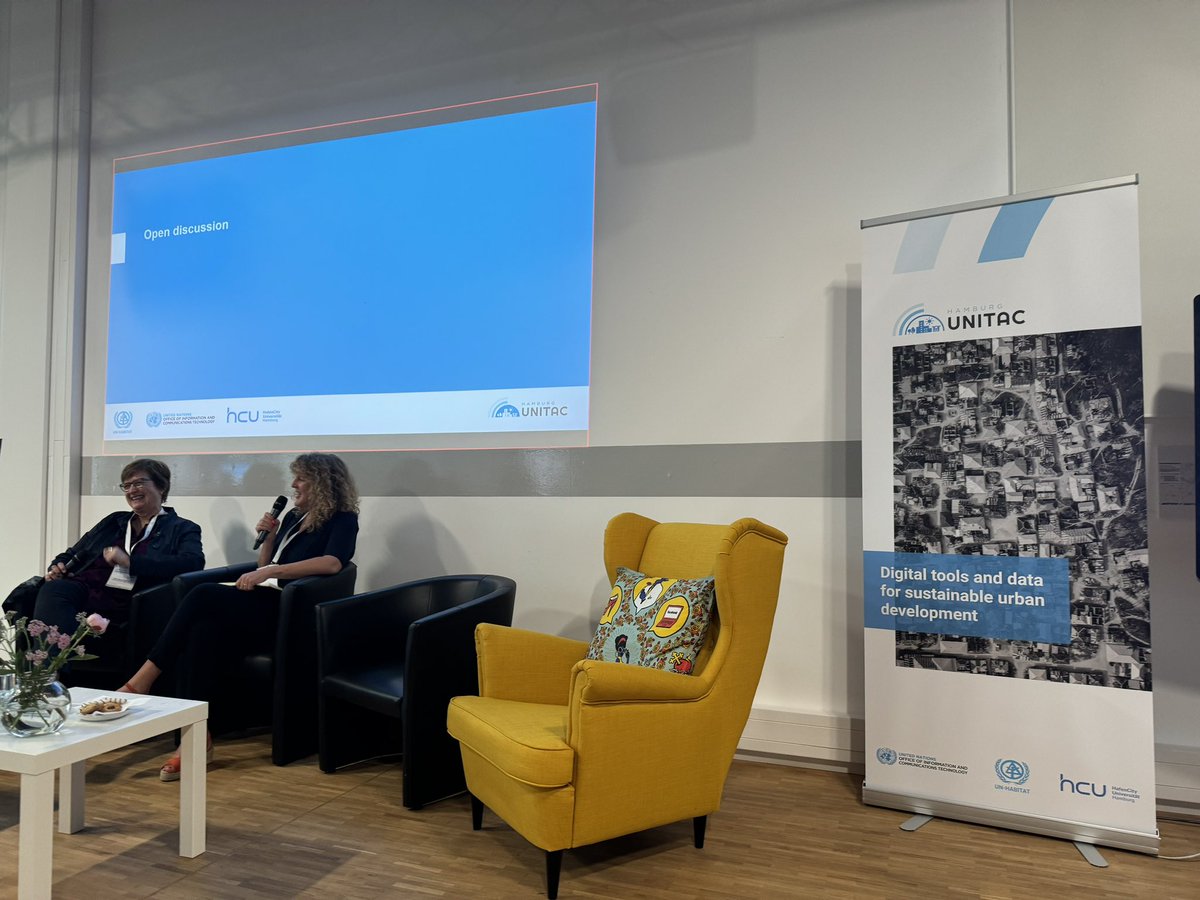 Prof Nancy Odendaal addressed the audience as the second keynote of UNITAC’s Conference on Urban Tech for Equity with a presentation on: Cultivating a sense of place through inclusive smart strategies - Join the conference on June 19th and 20th for more! unitac.un.org/Initiatives