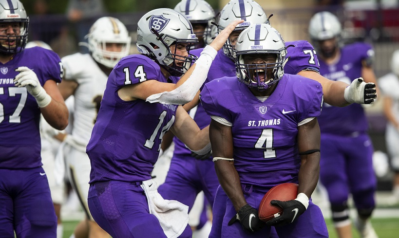 Jayden Gournaris (@jaydengournaris) on Twitter photo After a great conversation with <a href="/BrandonLabath/">Brandon Labath</a>, I'm blessed and honored to receive my first D1 offer from the University of St. Thomas!!! 🟣⚪<a href="/UST_Football/">St. Thomas Football</a> After a great conversation with <a href="/BrandonLabath/">Brandon Labath</a>, I'm blessed and honored to receive my first D1 offer from the University of St. Thomas!!! 🟣⚪<a href="/UST_Football/">St. Thomas Football</a>