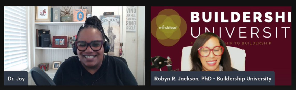 Dr. Joy (@joyworkedu) on Twitter photo Let me tell you...I have followed <a href="/Robyn_Mindsteps/">Robyn R. Jackson</a> for many years.
I am thankful for this blessing!
EP 33 of my Joy Works Podcast coming soon...
I can't wait for you to hear it.
In the meantime-🎧spoti.fi/3OU4vul
Love, Dr. Joy❣️
#joyworkedu #buildership #joy Let me tell you...I have followed <a href="/Robyn_Mindsteps/">Robyn R. Jackson</a> for many years.
I am thankful for this blessing!
EP 33 of my Joy Works Podcast coming soon...
I can't wait for you to hear it.
In the meantime-🎧spoti.fi/3OU4vul
Love, Dr. Joy❣️
#joyworkedu #buildership #joy