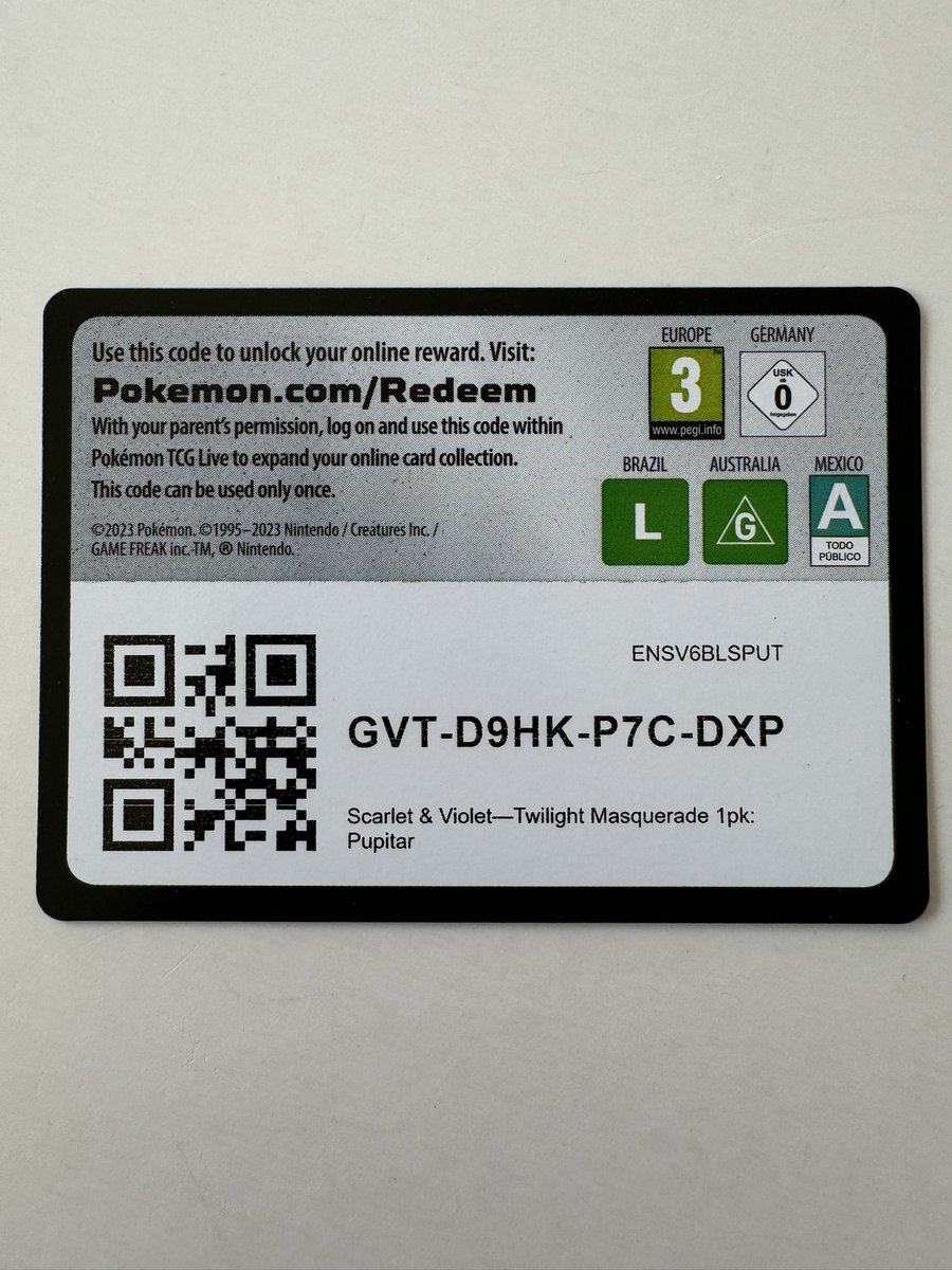 Daily Giveaway Pokmon TCG QR Codes First come, first serve! Follow for a better chance! Visit https://t.co/TjU1SGu1ve for TCG, Statues, Funkos, Model Kits and more! Good Luck Daily Giveaway Pokmon TCG QR Codes First come, first serve! Follow for a better chance! Visit https://t.co/TjU1SGu1ve for TCG, Statues, Funkos, Model Kits and more! Good Luck