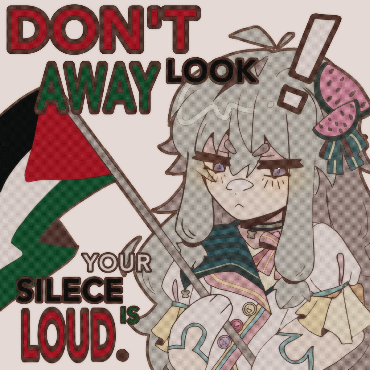 SENSOnene's tweet image. 🇵🇸🍉 We are only done talking when we see palestine being FREE‼️