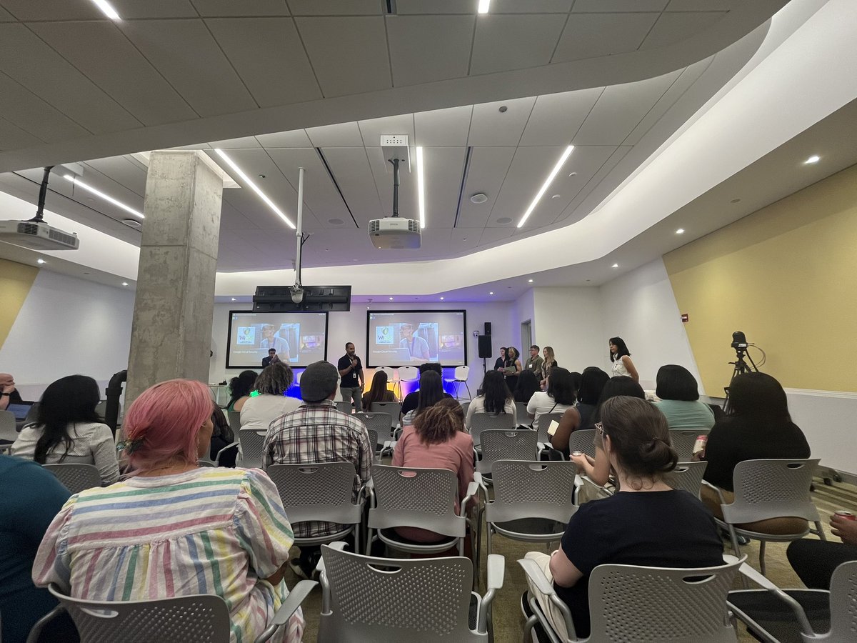 Kicking off our June meetup at <a href="/Google/">Google</a> Chicago with the <a href="/GoogleCloudSec/">Google Cloud Security</a> team. About to get into Incident Response, Through Three Lenses - a moderated panel of IR pros speaking on the responders career journey and trends in #IncidentResponse