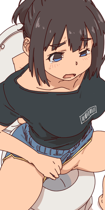 先々週おもらし疑惑がかかりましたが、こうしてるのでしてないよっ! 