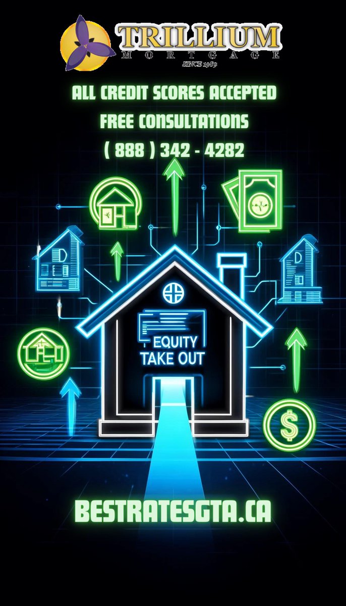 Trillium Mortgage has over 30 years of experience assisting Ontario homeowners in securing Home Equity Lines of Credit (HELOCs)

Free Consultations 
1-888-342-4282
BESTRATESGTA.CA 

#BoC #Ontario #mortgagerates #privatemortgage