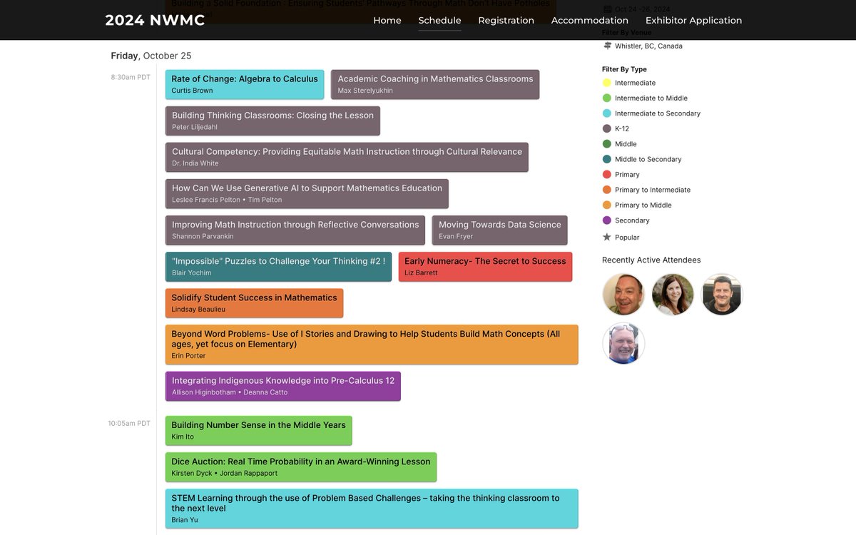 BCAMT's tweet image. Our program committee has been hard at work! In addition to previously-announced keynote and featured speakers, schedule is now posted on the conference website: bcamt.ca/nw2024/.  Over 90 sessions! #PSAday #bcedchat